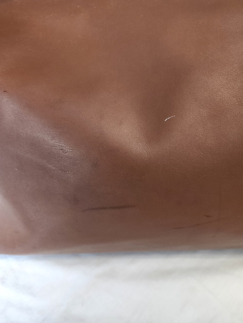 064-Coach Vintage # 4140 Elegant SoHo Waverly Lafayette Brown Leather Tote Bag - Picture 5 of 12